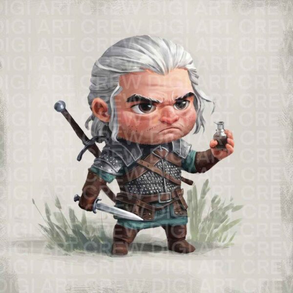 Gerald of Rivia (Chibi)